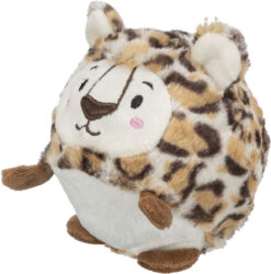 Ball Leopard, Plüsch/Gummi, 13cm