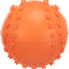 Balle en caoutchouc nature av. quieken, orange