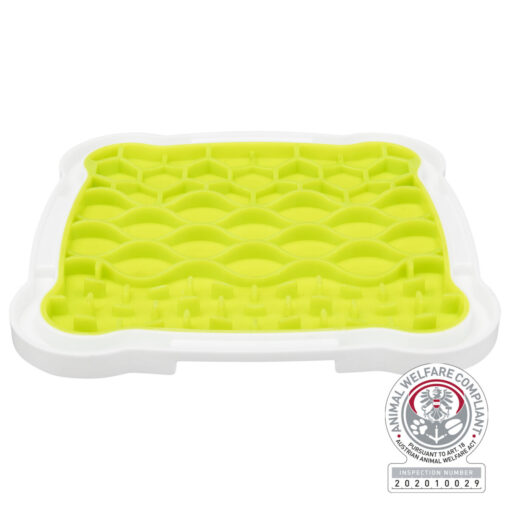 Plateau Lick'n'Snack, TPR/PP, 20 × 20 cm