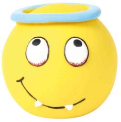 Alternative view of Smiley, en latex/fibre de polyester, ø6cm
