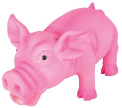 Latex-Schwein, mit Originalstimme