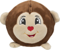 Alternative view of Singe, rond, en peluche, 11cm