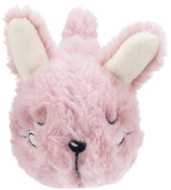 Alternative view of Junior lièvre (anneau), en peluche/TPR, 14 cm