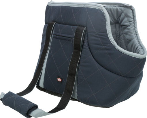 Sac Victoria, 26×29×50cm, bleu foncé/bleu clair