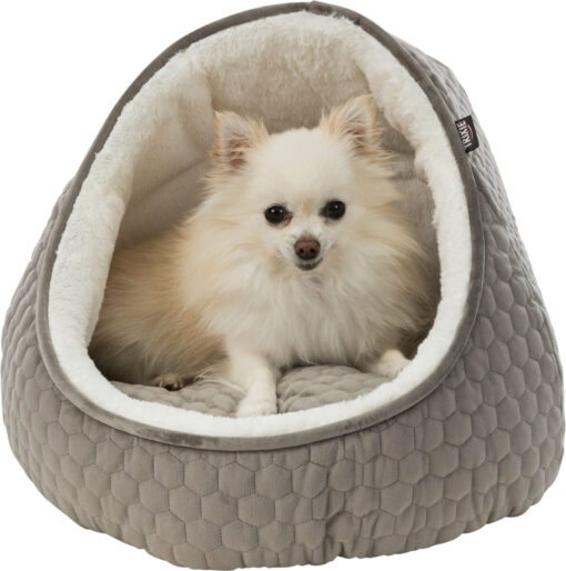 Kuschelhöhle Livia, taupe/creme ø 45 × 33 cm