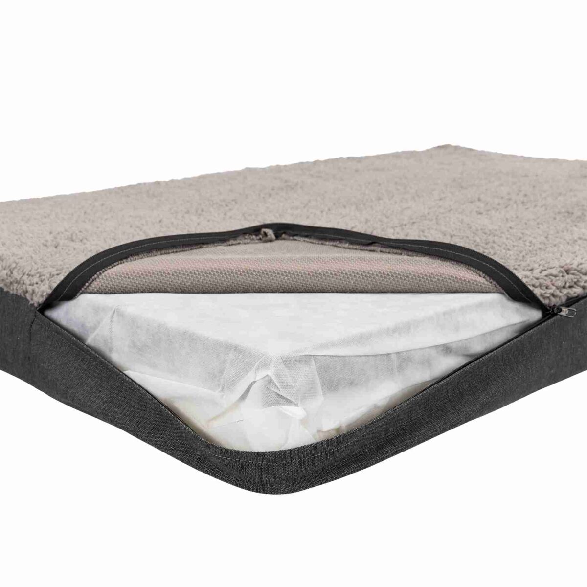 Vital coussin Bendson, 120 × 72 cm, gris foncé/gris clair Vital coussin Bendson, 120 × 72 cm, gris foncé/gris clair