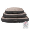 Vital coussin Bendson, 100 × 70 cm, gris foncé/gris clair