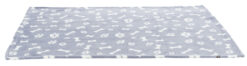 Alternative view of Couverture Kenny, en peluche, bleu