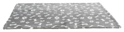 Alternative view of Couverture Kenny, en peluche, gris