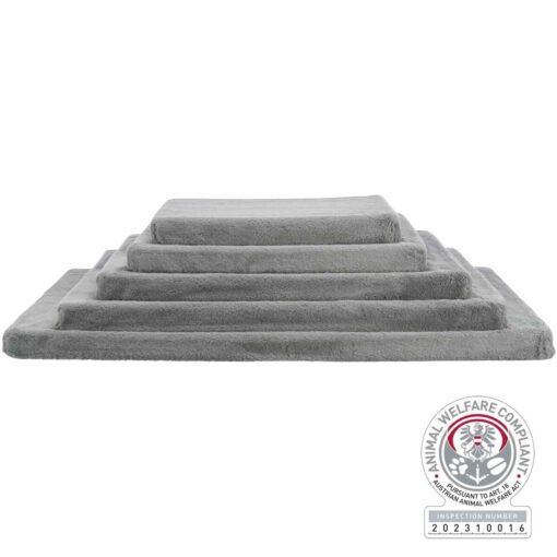 Vital Liegematte Lonni, eckig, grau 110×70cm