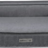 Sofa Liano, angulaire, 100 × 60 cm, gris