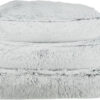 Coussin Harvey, angulaire, blanc-noir
