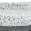 Lit Harvey, angulaire, 80×65cm, gris/blanc-noir