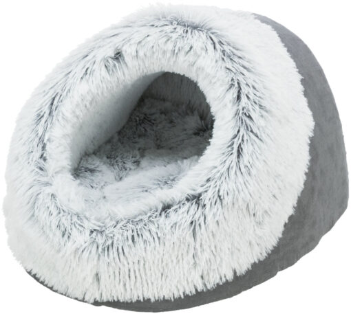 Abri Harvey, 35×26×41cm, gris/blanc-noir