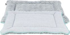 Alternative view of Junior matelas, angulaire, 50×40cm, gris clair/menthe
