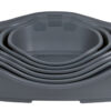 Lit "Sleeper" en plast.6, gris