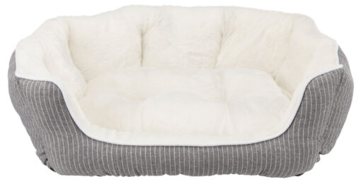Bett Davin, grau/creme 60×45cm