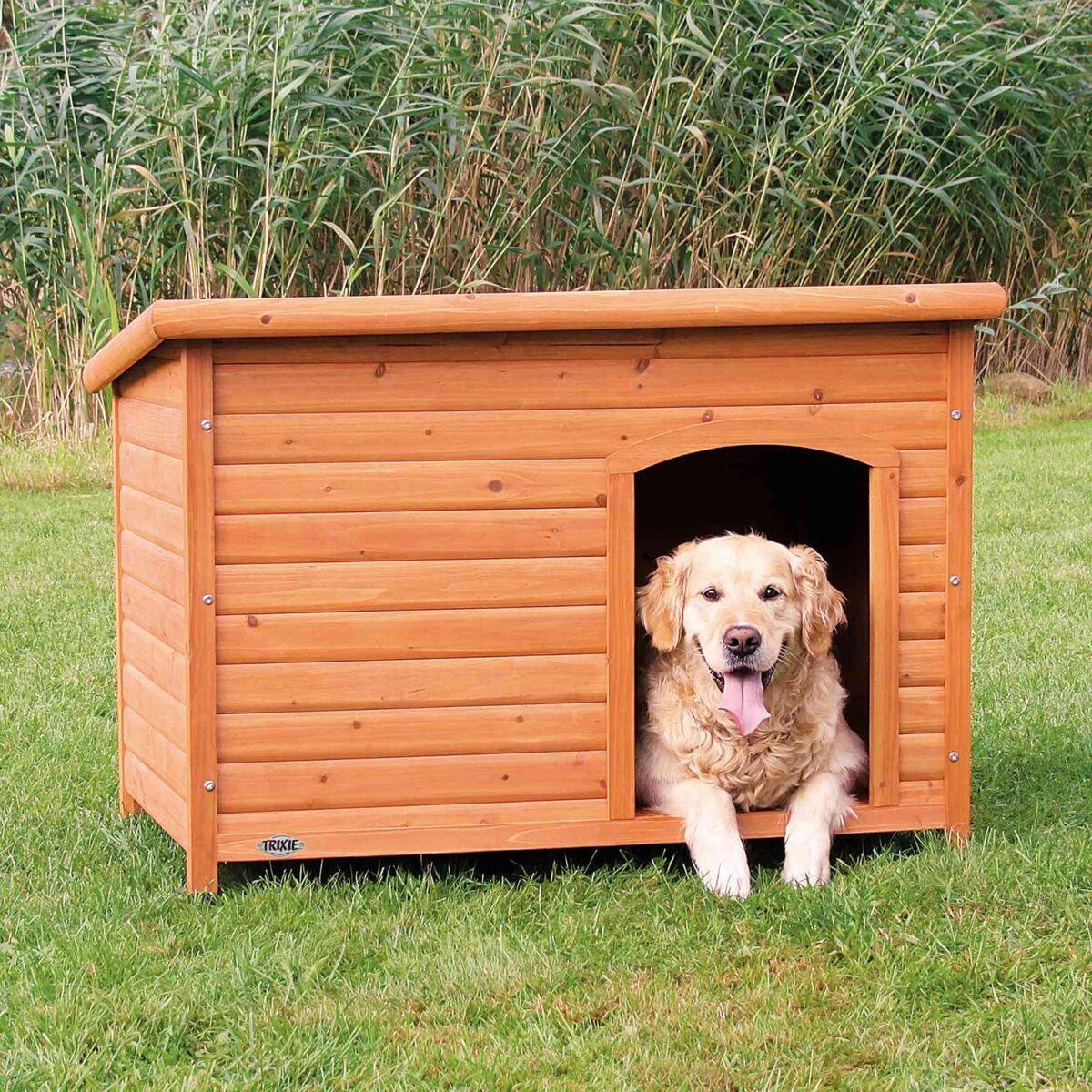 natura Flachdach-Hundehütte L, 116x76x82cm natura Flachdach-Hundehütte L, 116x76x82cm