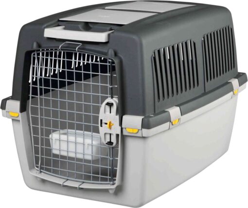 Transportbox Gulliver, hellgrau/grau S-M, Gr. 4: 52x51x72cm