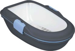 Bac à litière Berto, système de tri,, gris foncé/gris clair
