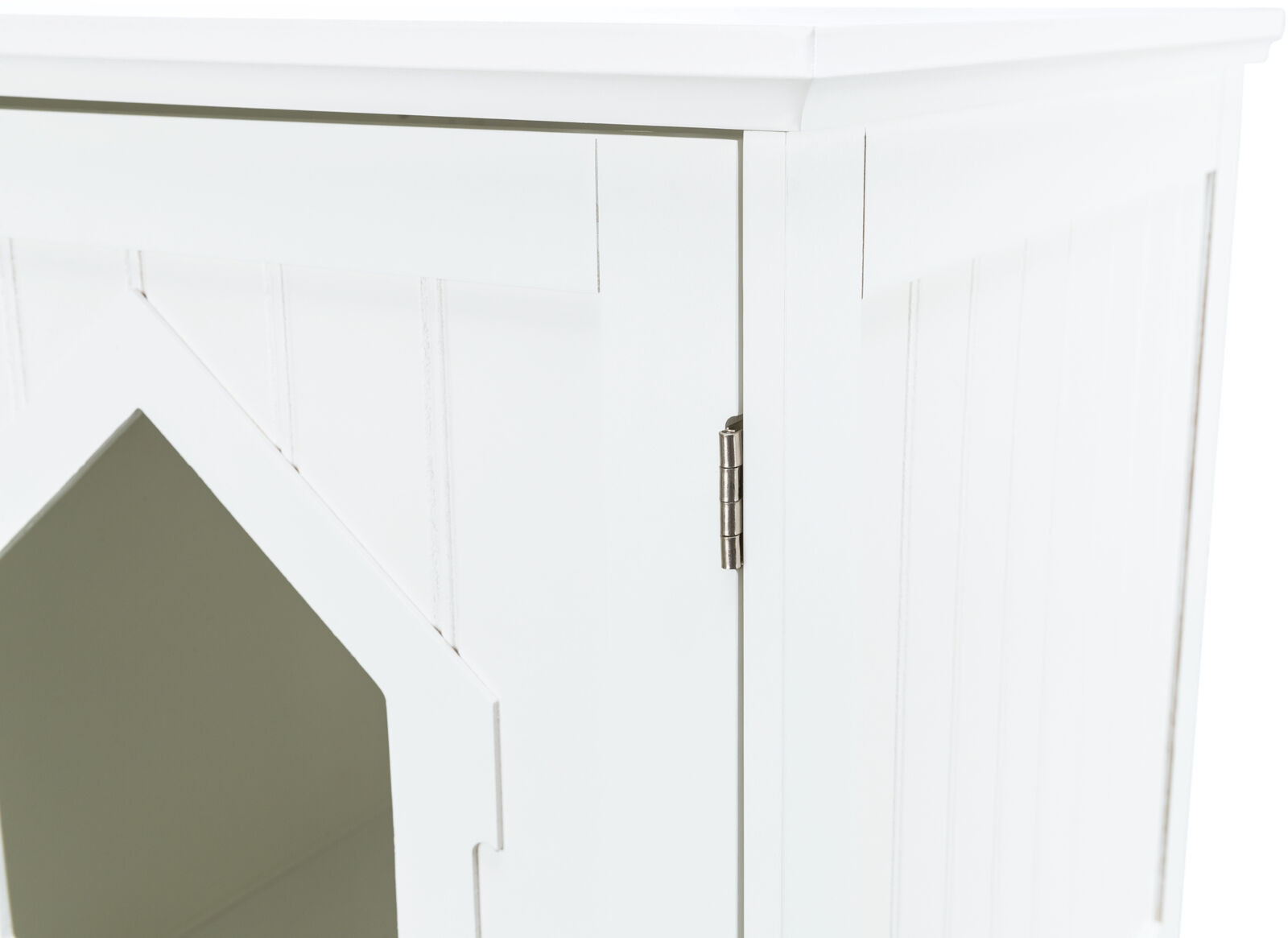 Katzenhaus für Katzentoilette, weiss 49x51x51cm Katzenhaus für Katzentoilette, weiss 49x51x51cm