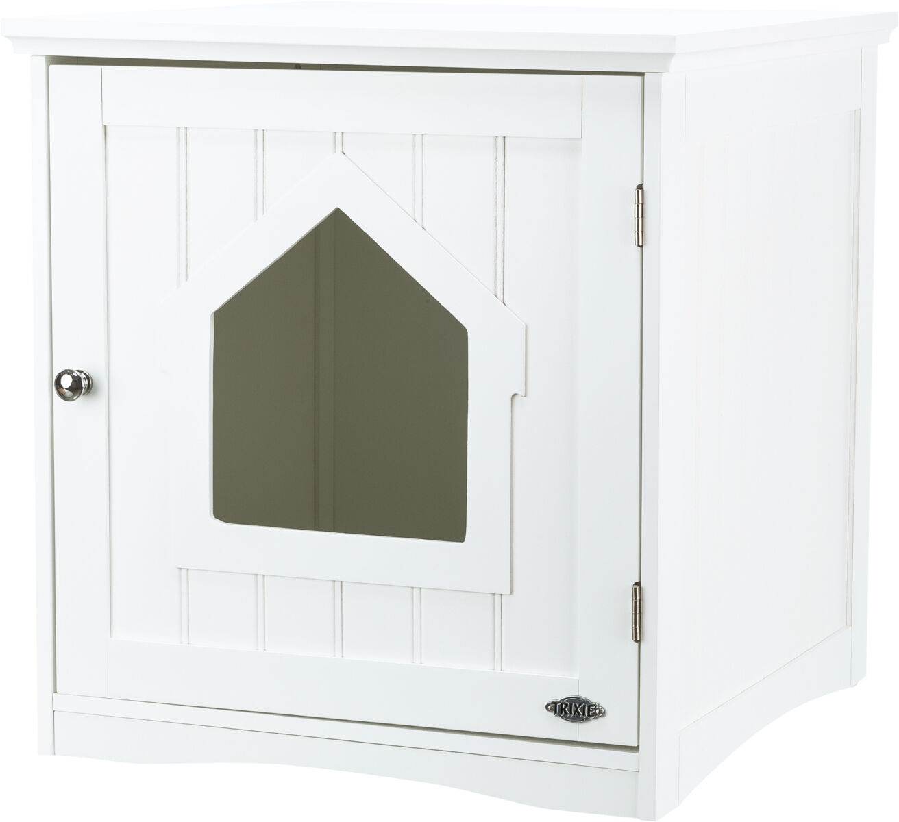 Katzenhaus für Katzentoilette, weiss 49x51x51cm Katzenhaus für Katzentoilette, weiss 49x51x51cm