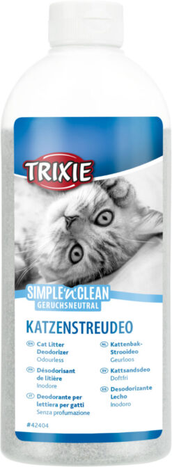 Simple'n'Clean Katzenstreudeo, Aktivkohle, 750 g