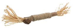 Alternative view of Stick en matatabi avec franges, 24 cm