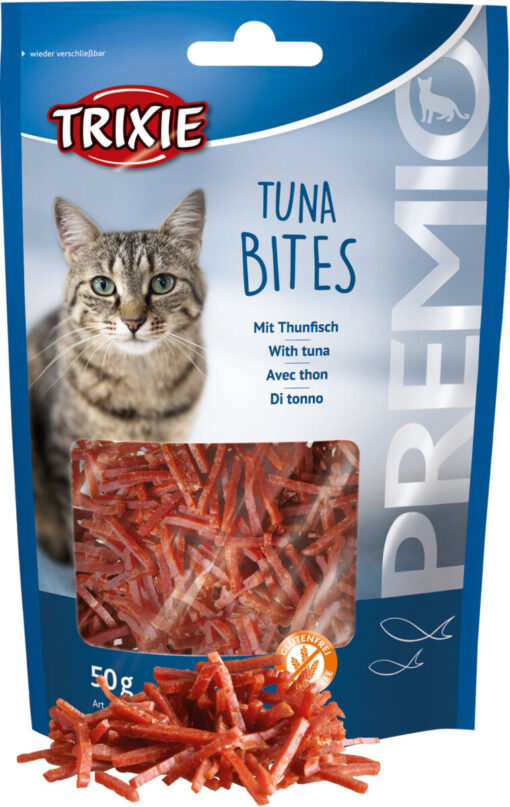PREMIO Tuna Bites, 50gr nur per VE 6Stk.