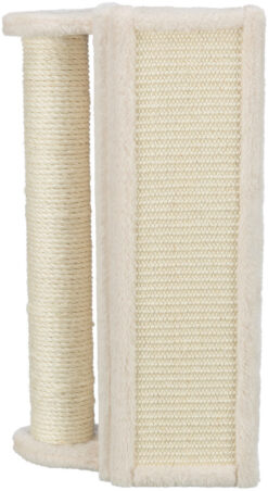 Alternative view of Kratzbrett für Ecken mit Stamm, 15×50×15cm, beige