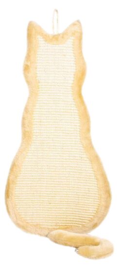 Kratzbrett "Katze", beige