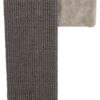 Lit pour étagères avec sisal à griffer, 33×48×37cm, gris cla