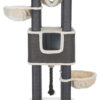 Arbre à chat XXL Humberto, 174 cm, crème/gris