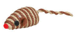 Alternative view of Maus, Baumwollgarn/Bast, 5cm