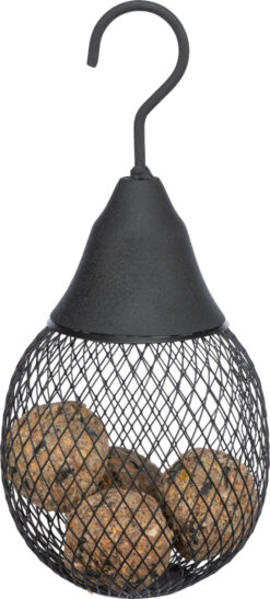 Mangeoire, boules de graisse/cacahuètes, 1.400 ml/ø 14×29 cm
