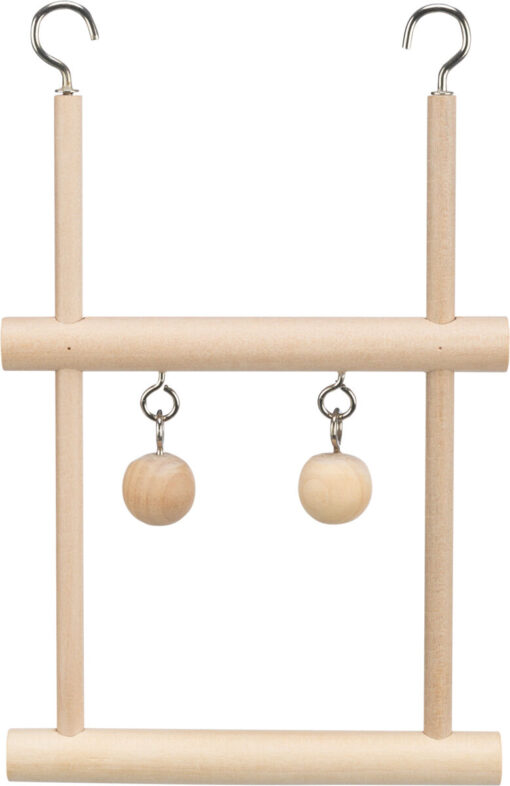Balancoire double av.clochettes 12.5x20cm
