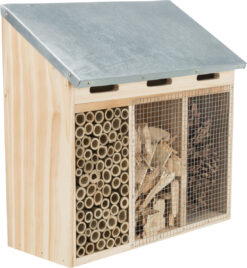 Alternative view of Hôtel pour insectes, en bois, 30×30×14cm