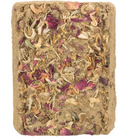 Alternative view of Pierre d'argile aux fleurs, 100 g