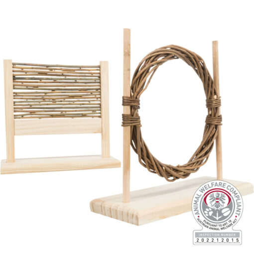 Agility-Set mit Hürde und Ring, 28×26×12cm ø 16.5cm