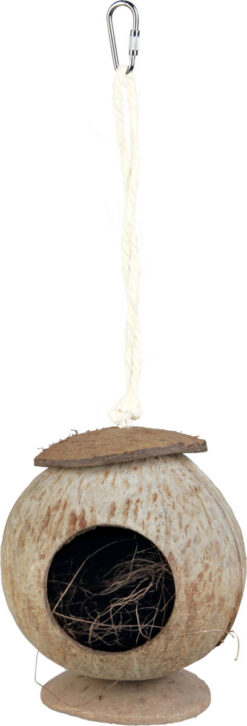 Maisonette pour hamster, en noix de coco