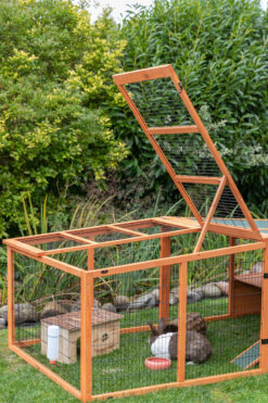 Alternative view of natura Freilaufgehege XL, 233×79×116cm