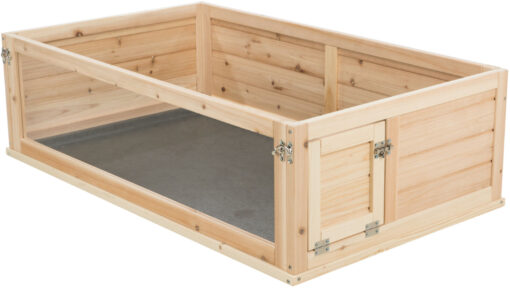 Enclos intérieur, cochon d'Inde, en bois/plastiqe, 114×30? 114×30×74cm