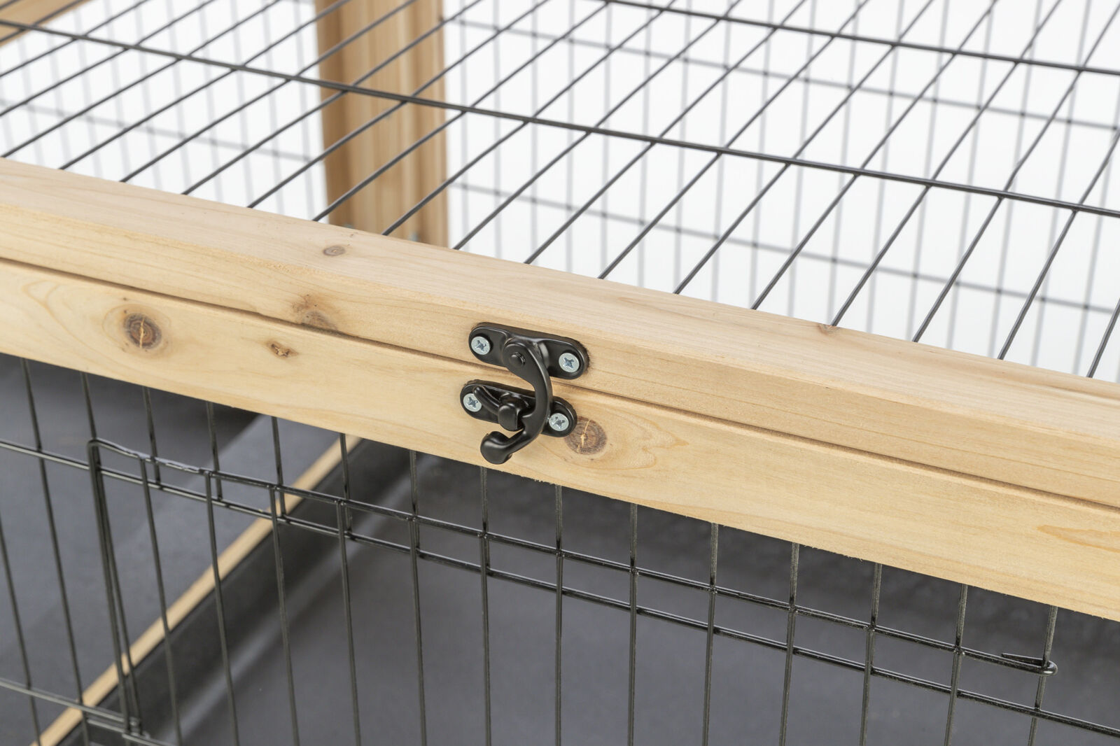 Indoor Gehege, Meerschw./Kaninchen, Holz/Metall 150×50×60cm Indoor Gehege, Meerschw./Kaninchen, Holz/Metall 150×50×60cm