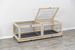 Indoor Gehege, Meerschw./Kaninchen, Holz/Metall