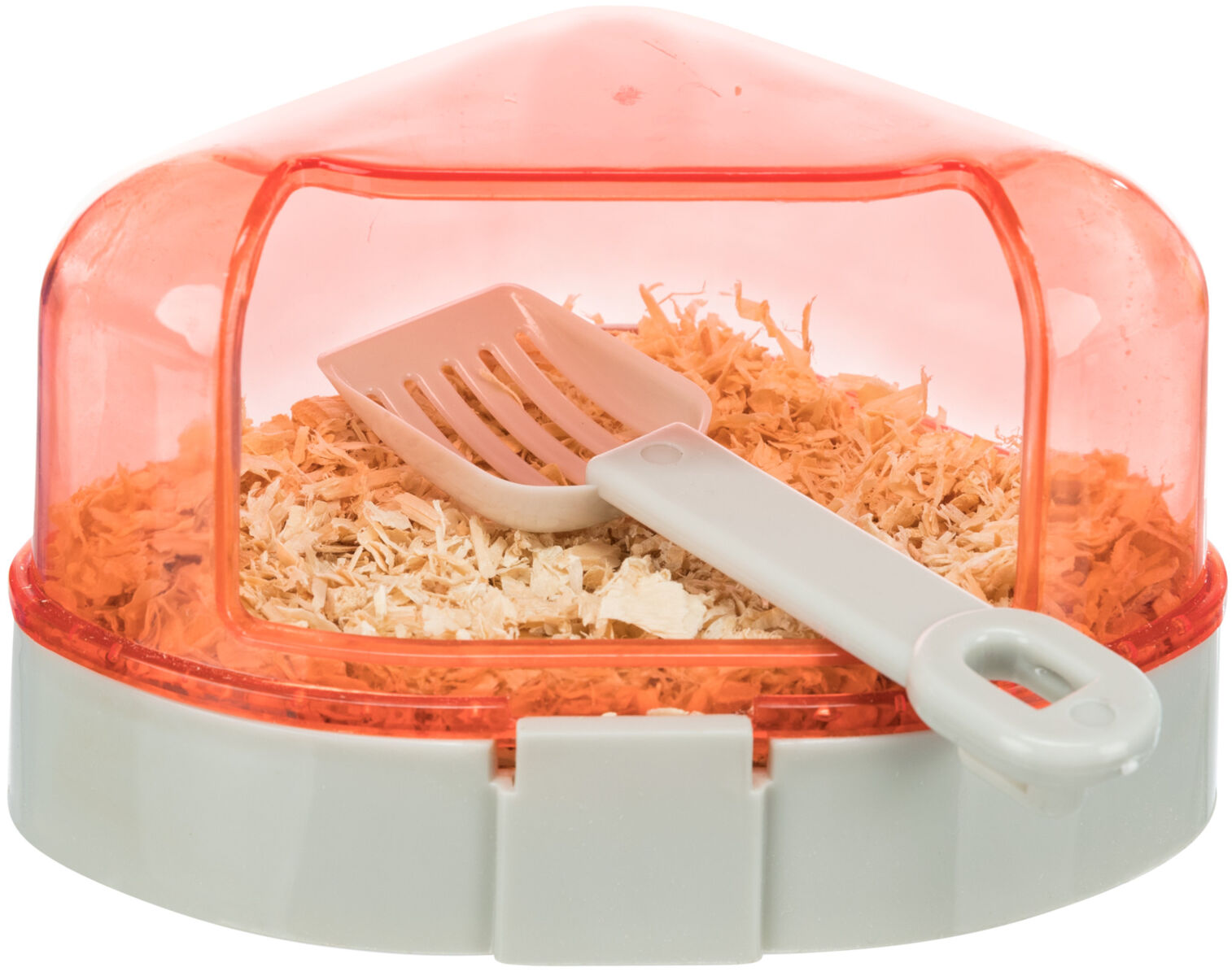 Ecktoilette mit Dach f. Hamsterkäfige Ecktoilette mit Dach f. Hamsterkäfige