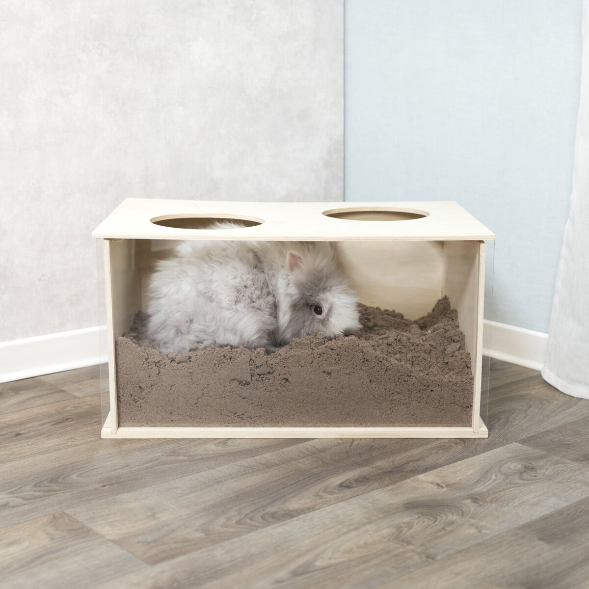 Buddelkiste für Kaninchen, 58×30×38cm Buddelkiste für Kaninchen, 58×30×38cm