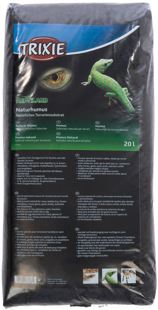 Humus naturel, Substrat naturel p.terrarium 20L Humus naturel, Substrat naturel p.terrarium 20L