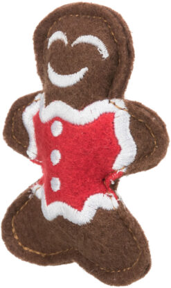 Alternative view of Xmas élan et bonhomme en pain d'épicess, feutre, 8cm, 2 Pcs