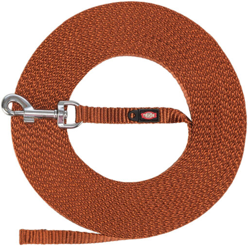 Laisse à pister, très légère, rouille XS-S: 5 m/10 mm