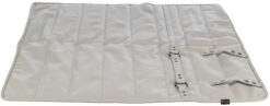 Alternative view of Couverture de voyage, en similicuir, gris clair